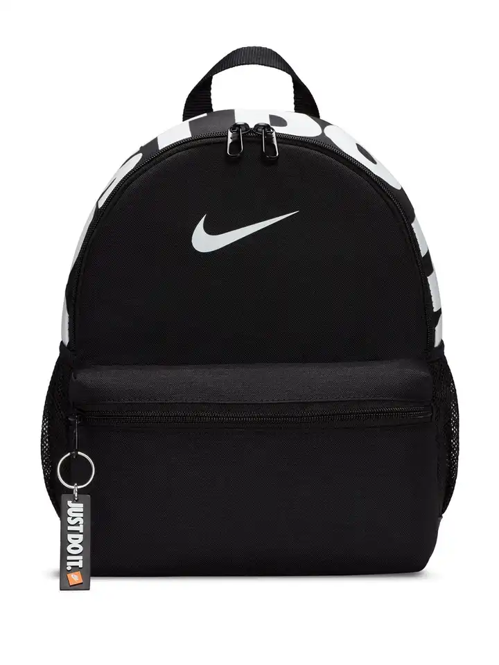 nike small box backpack in black