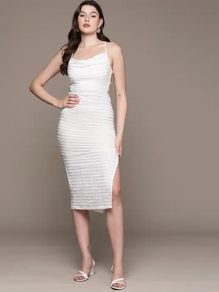 navy dress bodycon Miren main image 1