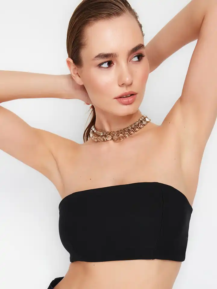 Buy Trendyol Strapless Tube Crop Top - Tops for Women 28564002