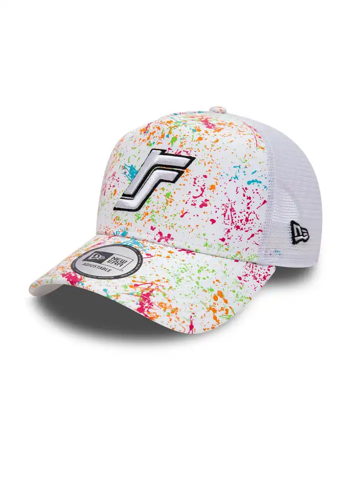 Buy New Era RS Colour Splash White A-Frame Trucker Cap - Caps for