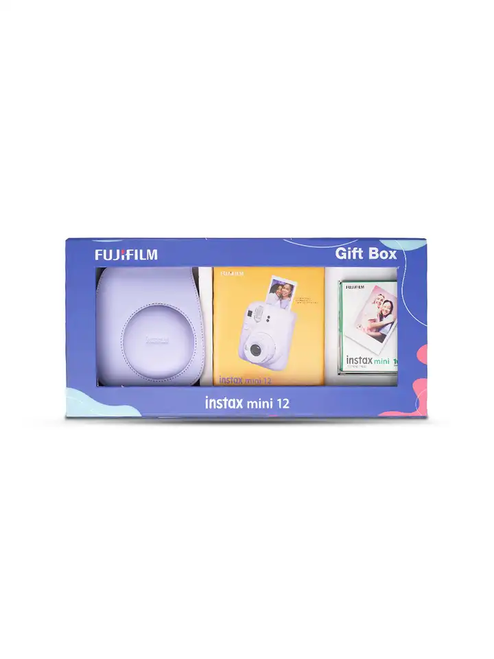 Buy FUJIFILM Purple Instax Mini 12 Gift Box with 10 Shots