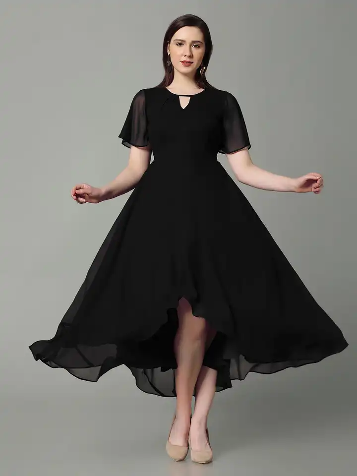 dresses layered Pepper Layered Gown Desert Sun / 2 main image 0
