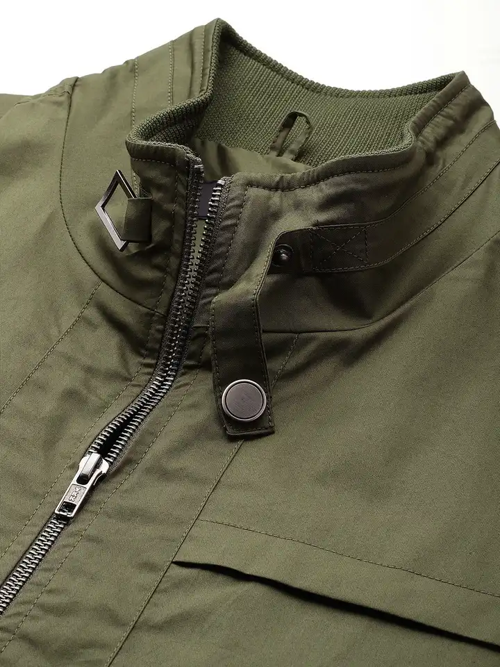 Buy Sztori Plus Size Military Inspired Fleece Lined Tailored