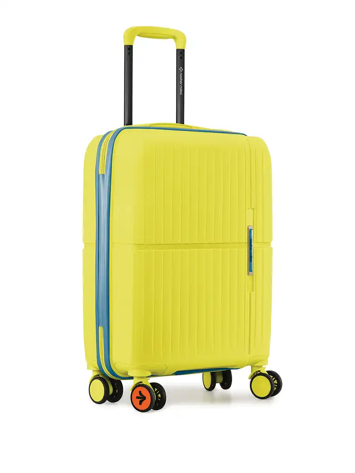Buy Nasher Miles Springfield Polypropylene Cabin Green Trolley Bag