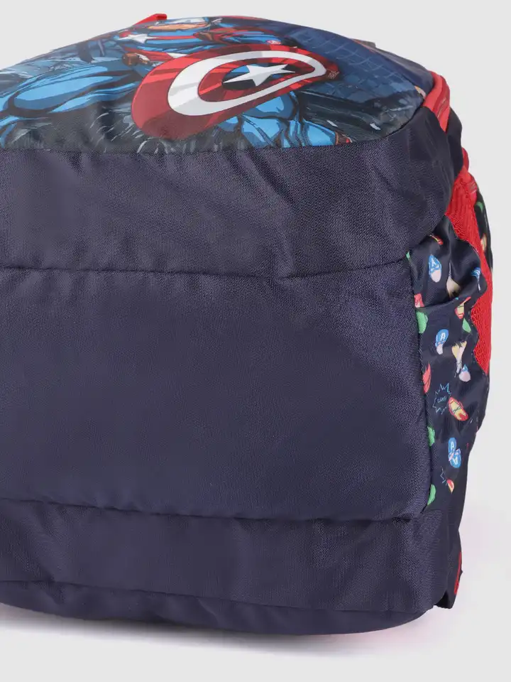 boys mini backpack marvel Fantastic 4 - Backpack for School | Cool Backpack & School Bag - Backpack for School, Daycare & Travel with Padded Straps, Roomy Zip Compartment & Top Handle Made of nylon with satin nylon lining and metal hardware Marvel Mini Backpack 11" Bag