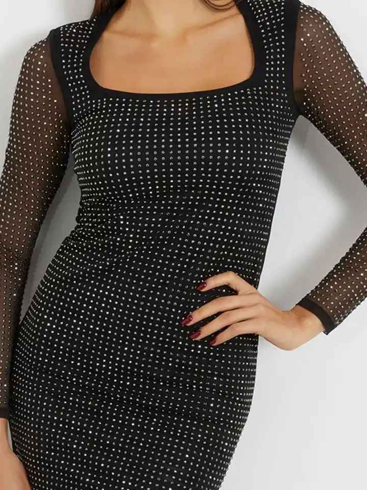 metallic strapless mini dress Metallic Strapless Mini Dress
