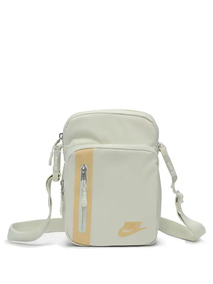 white nike cross body