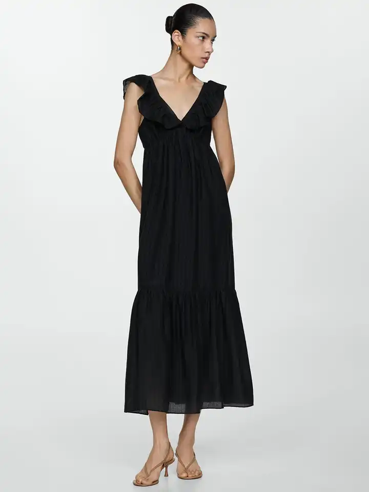 Buy MANGO A-Line Midi Dress - Dresses for Women 30108542 | Myntra