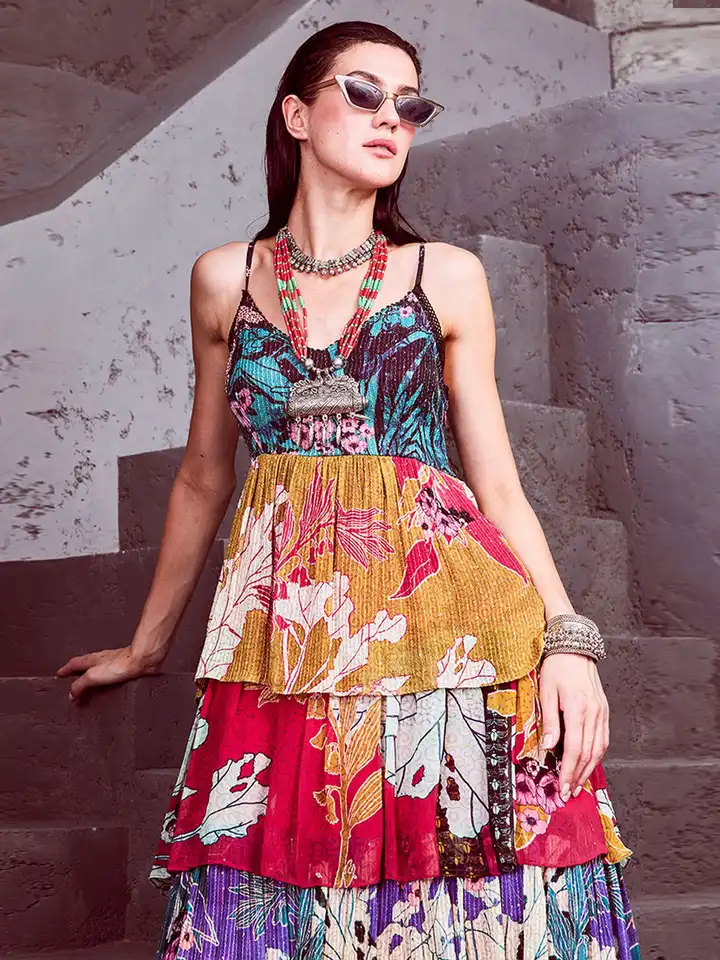 chinese dress ladies Botanique Maxi Dress