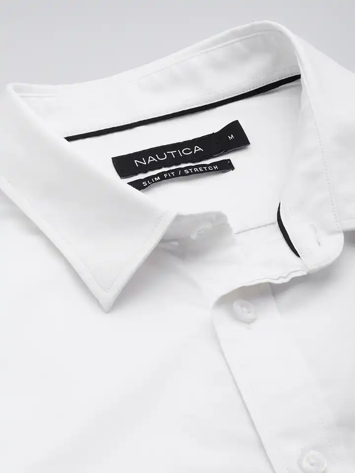Nautica Slim Fit Stretch Dress Shirt Amazon.com: Nautica Slim Fit Mens Dress Shirts Long Sleeve Performance Polyester Fabric Wrinkle Free 4-Way Stretch: Clothing, Shoes & Jewelry Nautica Slim Fit Stretch Dress Shirt Amazon.com: Nautica Slim Fit Mens Dress Shirts Long Sleeve Performance Polyester Fabric Wrinkle Free 4-Way Stretch: Clothing, Shoes & Jewelry