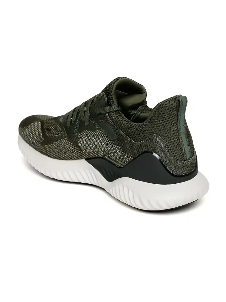 Sepatu Sneakers Adidas Alphabounce Hijau Buy ADIDAS Men Olive Green  ALPHABOUNCE BEYOND Running Shoes