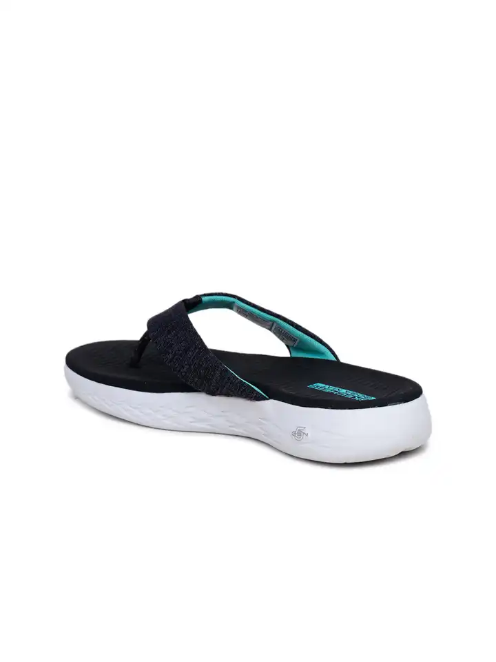 skechers goga max womens flip flops