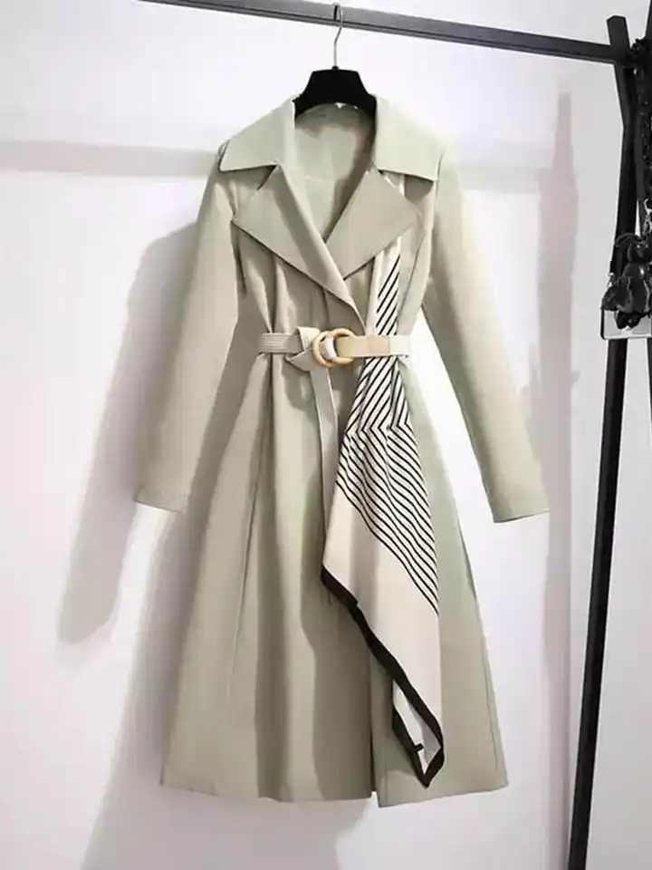 Peplum Trench Coat inspired by ネビュラロマンス Collection ｜ Perfume Closet