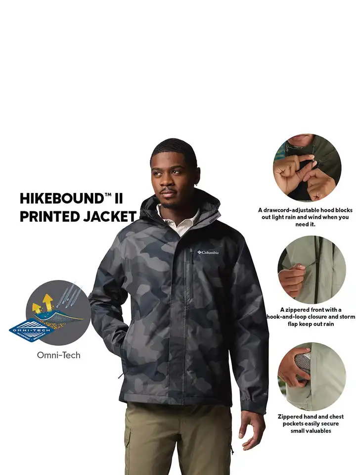 Buy Columbia Hikebound II Rain Jacket - Rain Jacket for Men