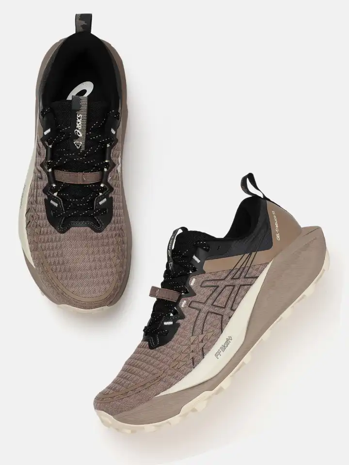 Buy ASICS Men Woven Design GEL-Trabuco 13 Running Shoes - Sports