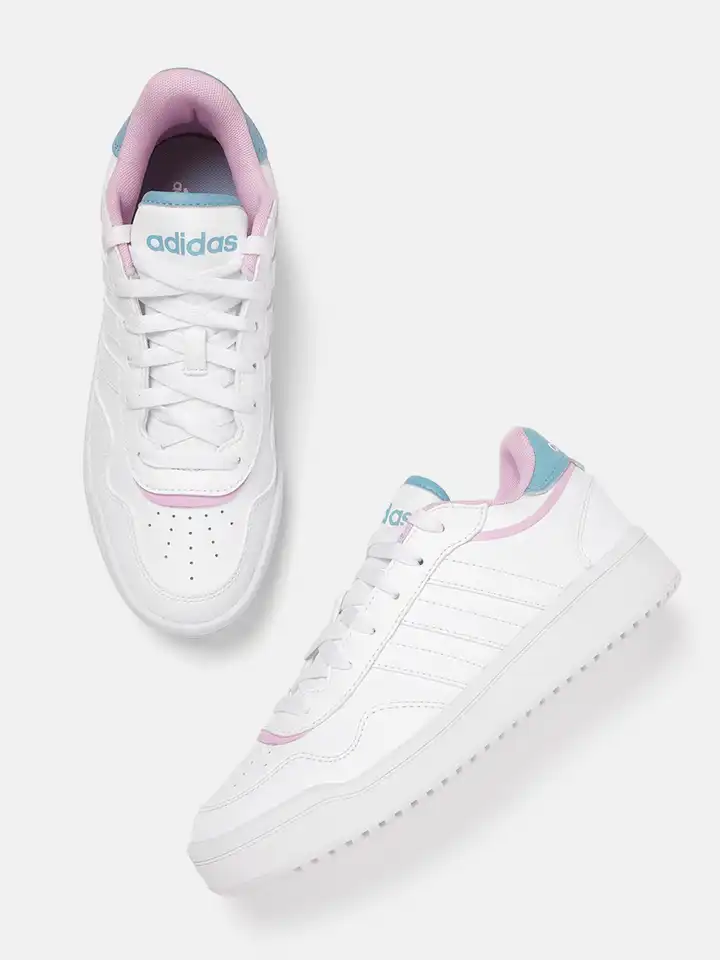 adidas gazelle silver green womens Women's adidas Hoops 3.0 Bold Shoes - Multi main image 1