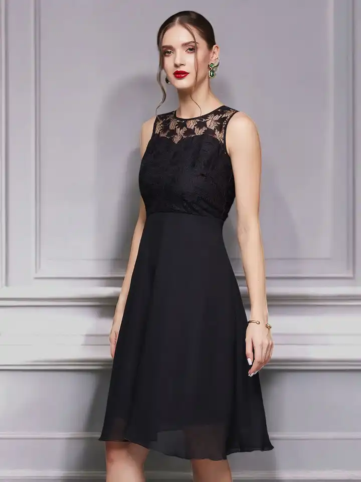 black and purple cocktail dress Penelope Polka Dot Swing – Glitz Glam Rebellion ROYAL BLUE Size range Matching_Tutu_Dress Malia | Black Sweetheart-Neck Size:30/32