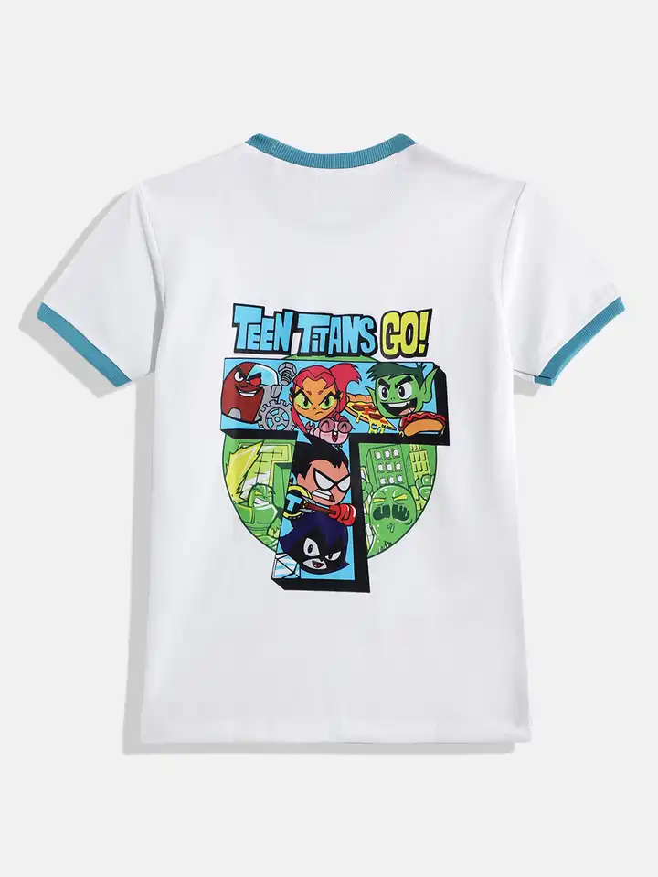 Teen Titans せやねん様専用　00s TEEN TITANS Tシャツ　ティーンタイタン
