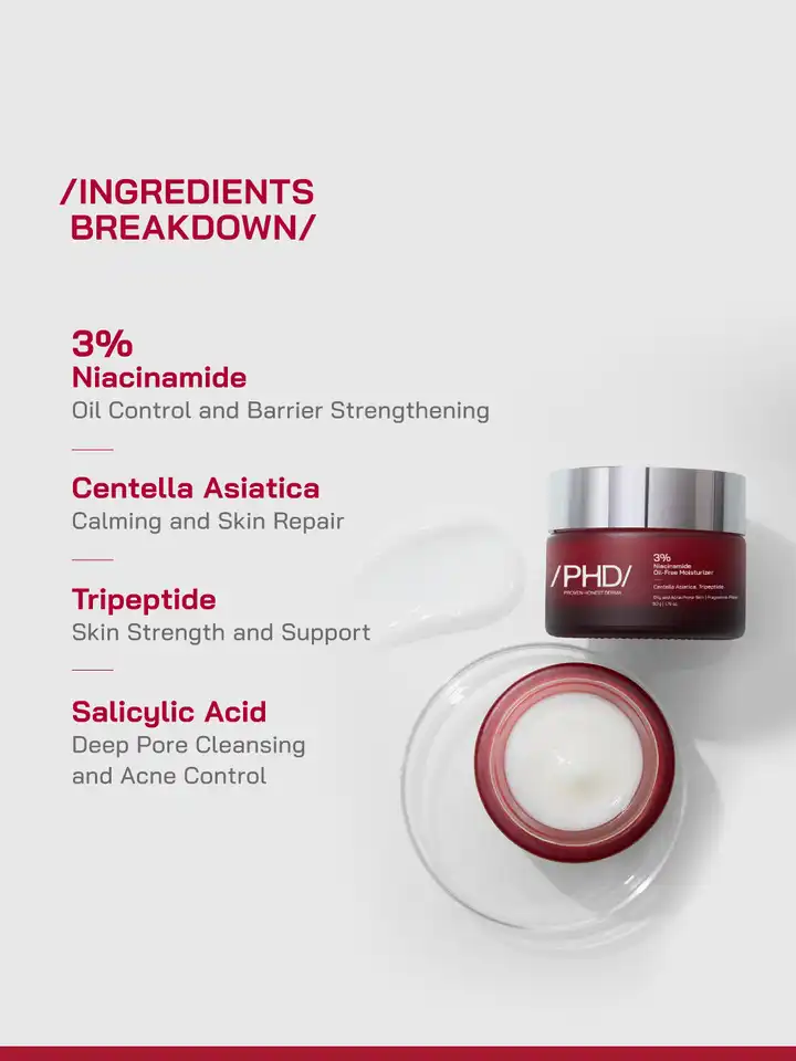 Buy Proven Honest Derma PHD 3% Niacinamide Oil-Free Moisturizer