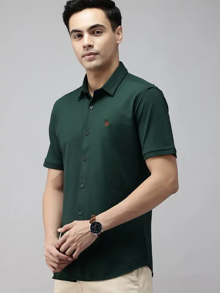 Buy Van Heusen Slim Fit Casual Shirt - Shirts for Men 35341009 | Myntra