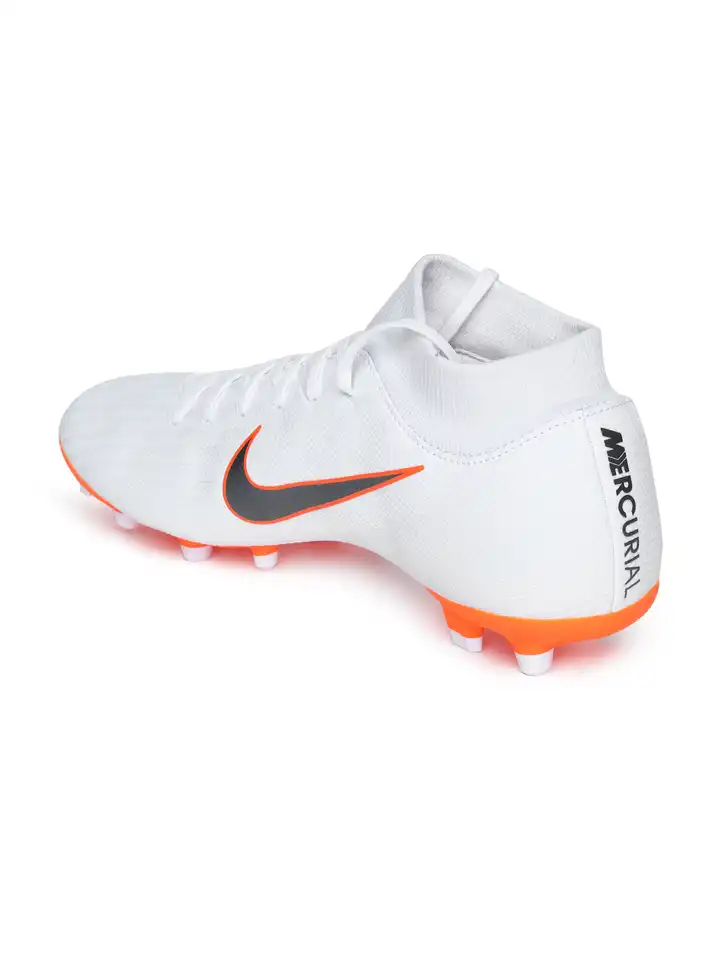 nike mercurial superfly 6 white and orange