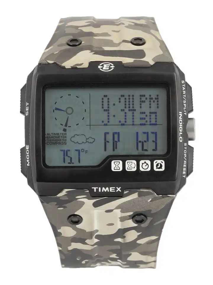 Buy Timex Expedition Men Brown & Black Digital Watch T49841