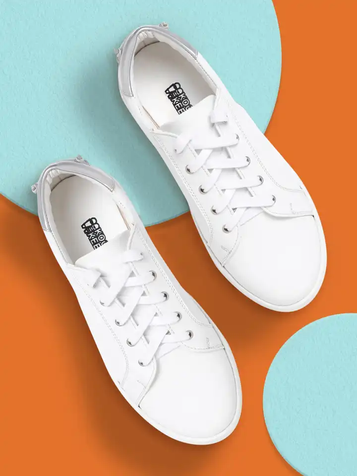 Buy Kook N Keech Women White Sneakers Casual Shoes for Women