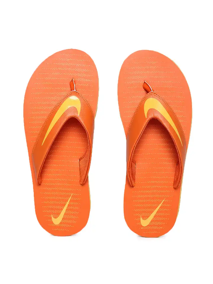 yellow nike slippers