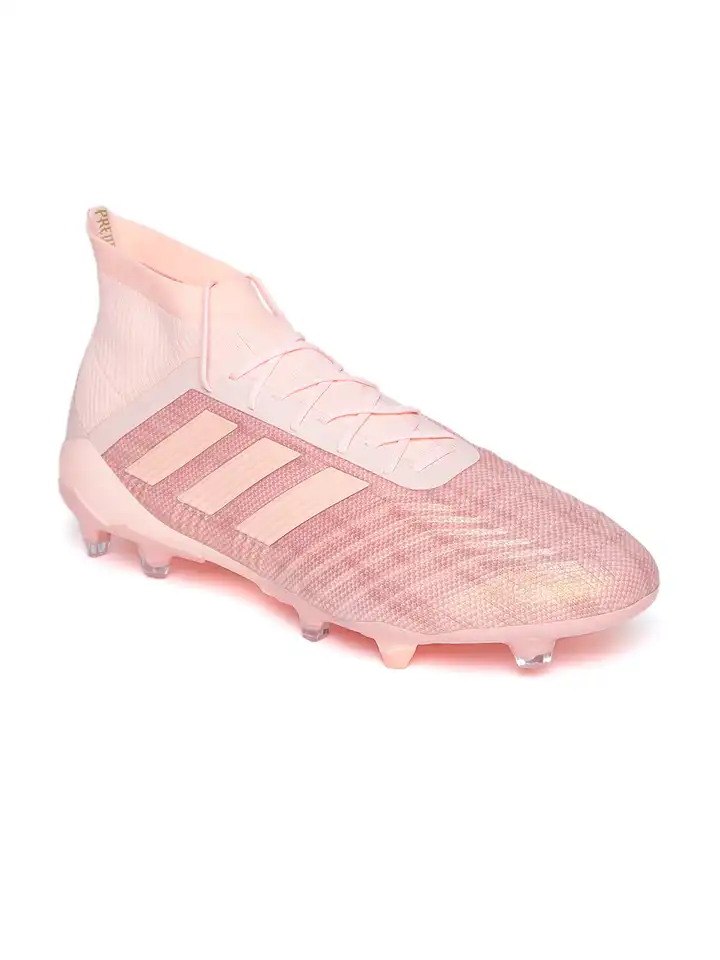 Buy ADIDAS Men Peach-Coloured PREDATOR 18.1 Firm Ground Football