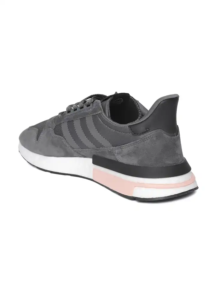 Buy ADIDAS Originals Men Charcoal Grey ZX 500 RM Sneakers - Casual