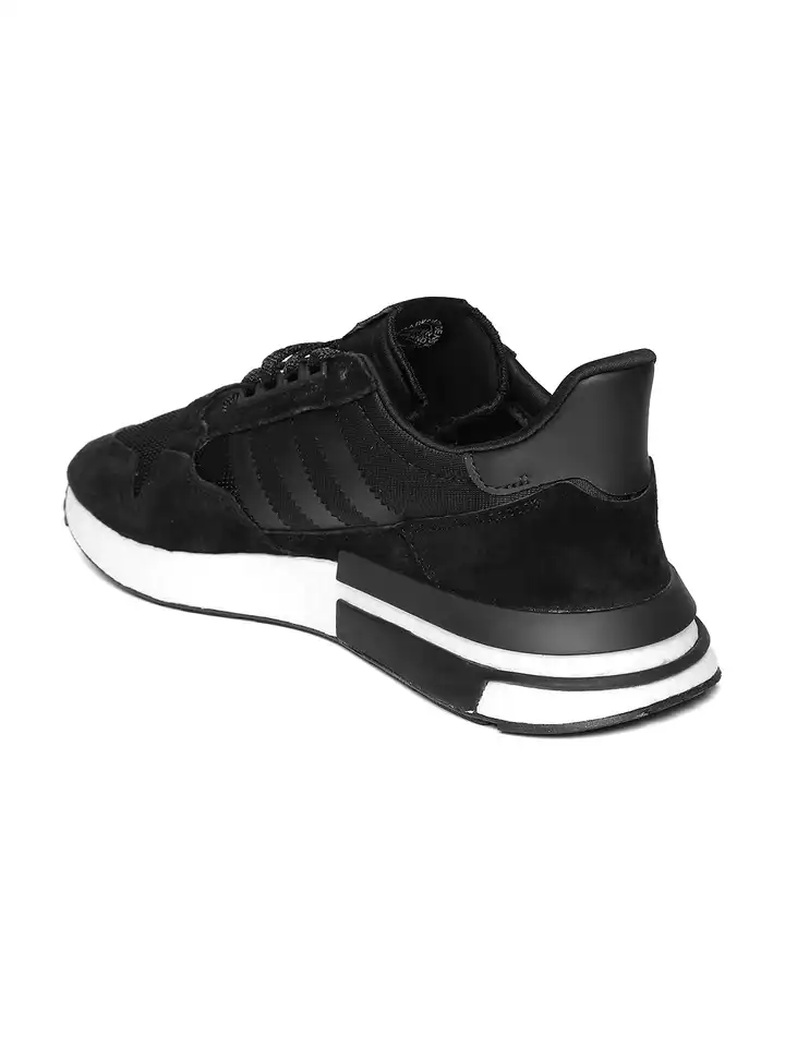 Buy ADIDAS Originals Men Black ZX 500 RM Suede Sneakers - Casual