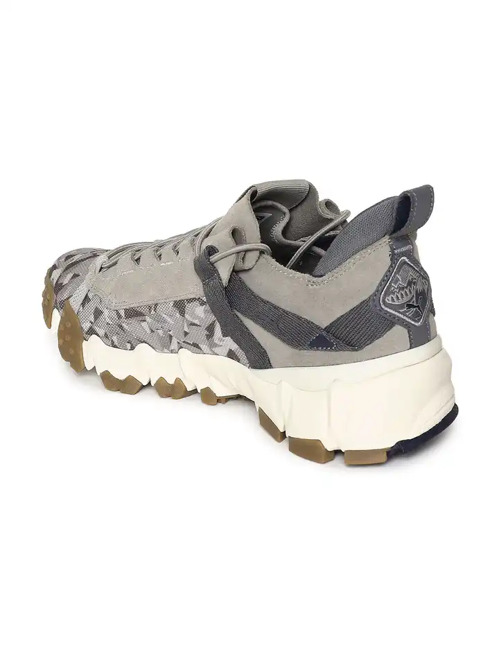 Buy Puma Men Grey Trailfox Camo Running Shoes - Sports Shoes  display picture 3