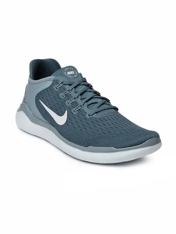 nike free rn 2018 blue running shoes