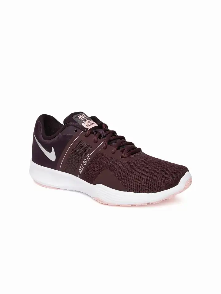 womens burgundy nike trainers