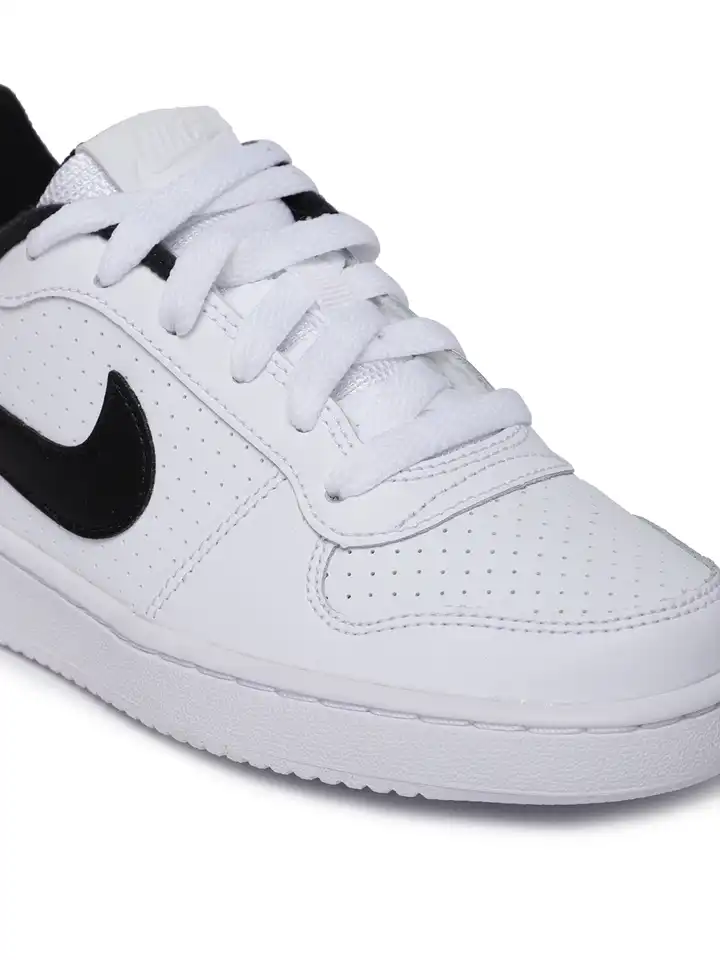 white nike court borough