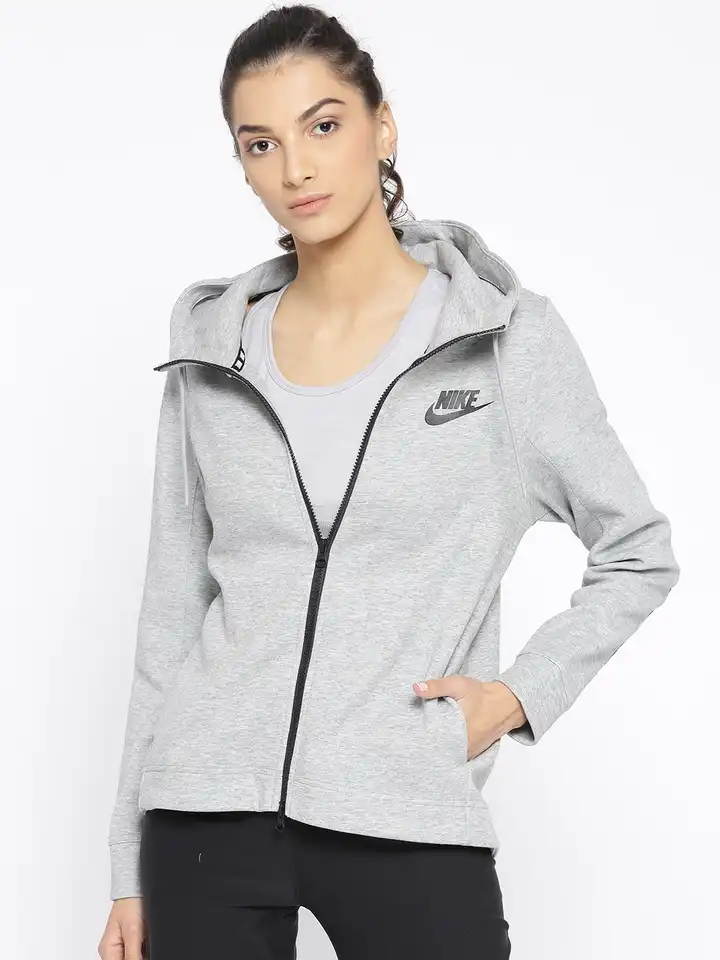 nike womens gray jacket