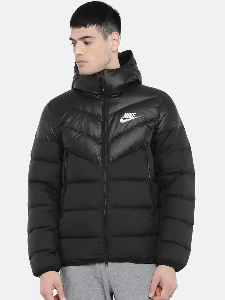 mens nike black puffer jacket