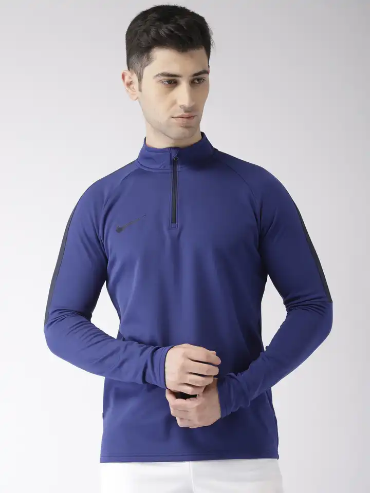 nike full sleeve solid men's sweatshirt