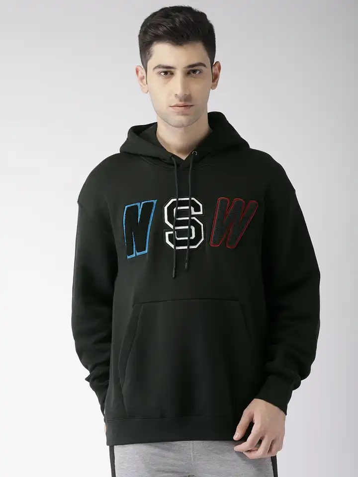 nike nsw hoodie black