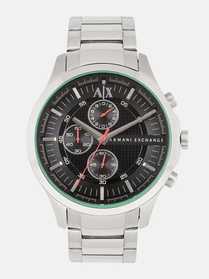 Buy Armani Exchange Men Black Analogue Factory Serviced Watch