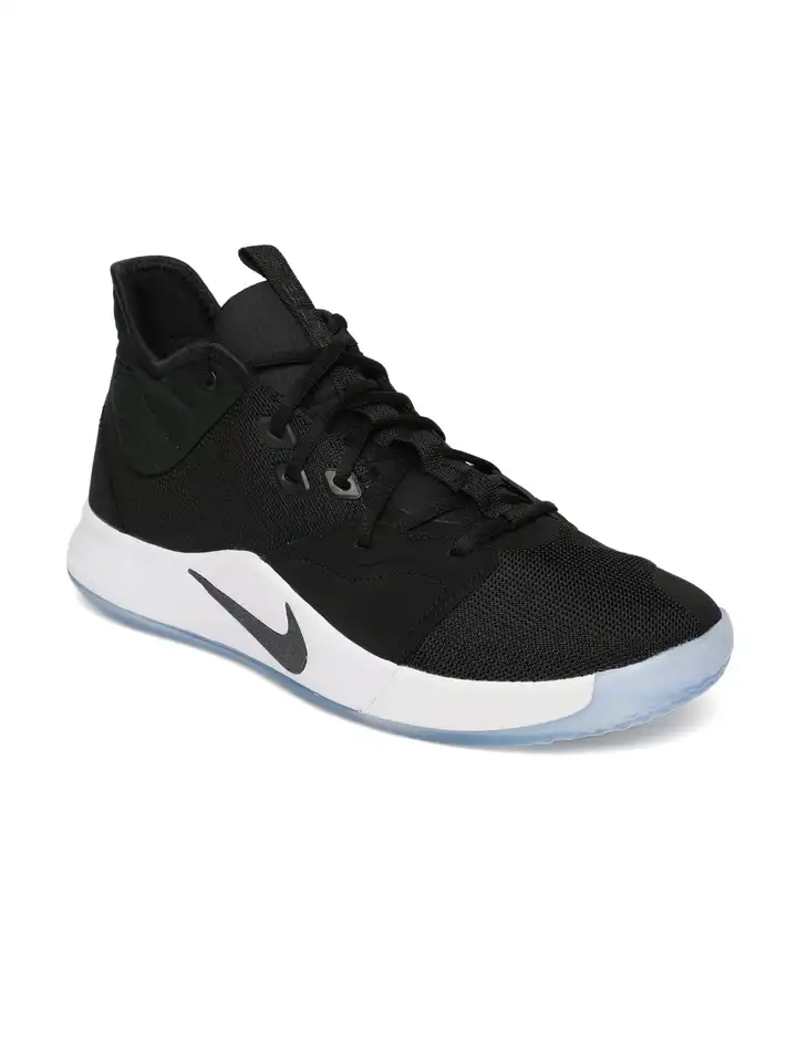black and white paul george shoes