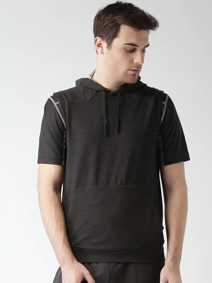 nike hooded sleeveless top