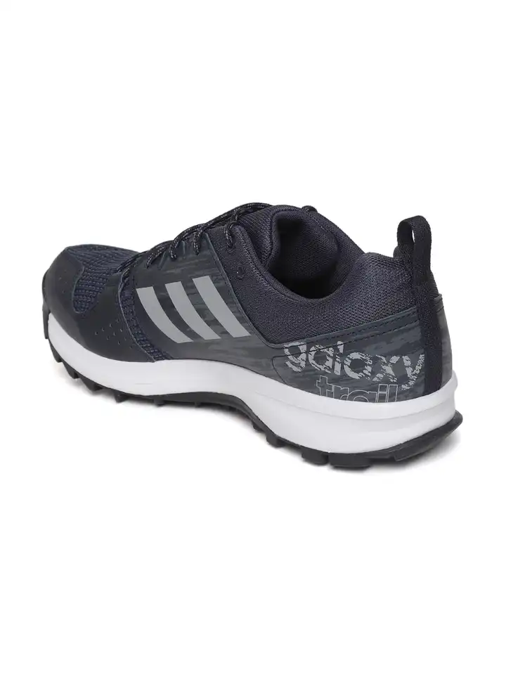 Buy ADIDAS Men Navy Blue & Charcoal Grey Galaxy Trail Running Shoes -  Sports Shoes for Men 8617803 | Myntra