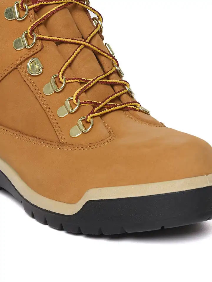 Buy Timberland Men Tan Brown Field BT 6-Inch Leather Waterproof