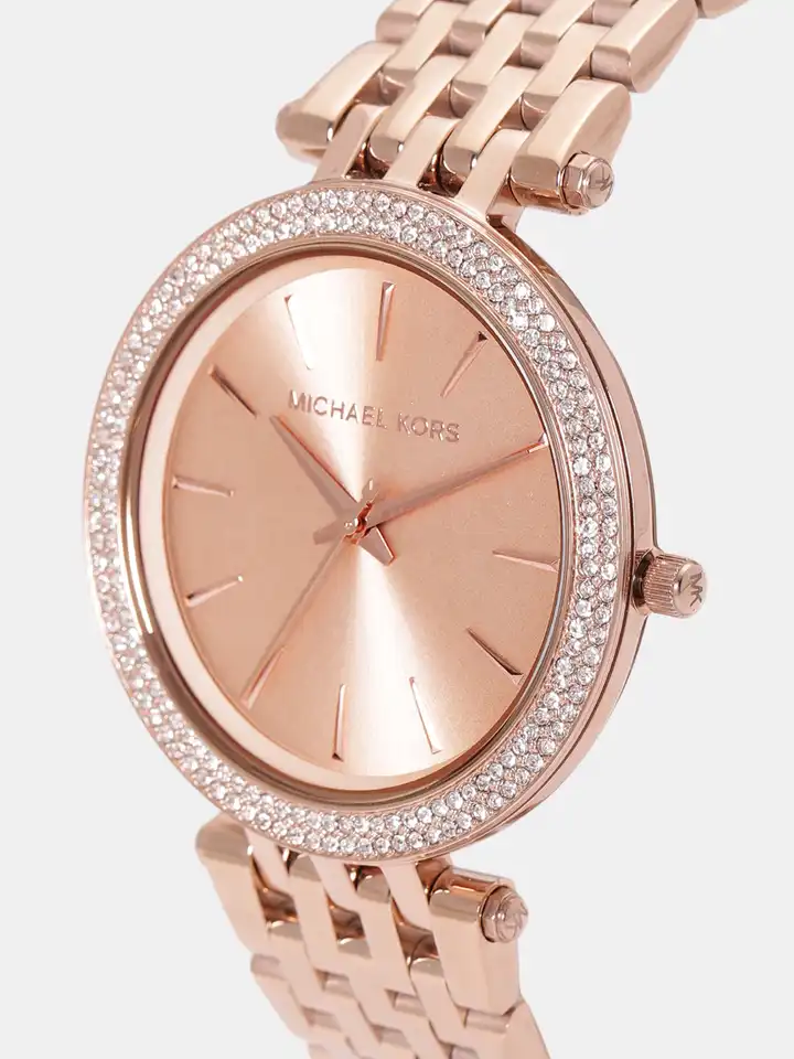 Real Gold Michael Kors Watch Buy Michael Kors Women Rose  display picture 1