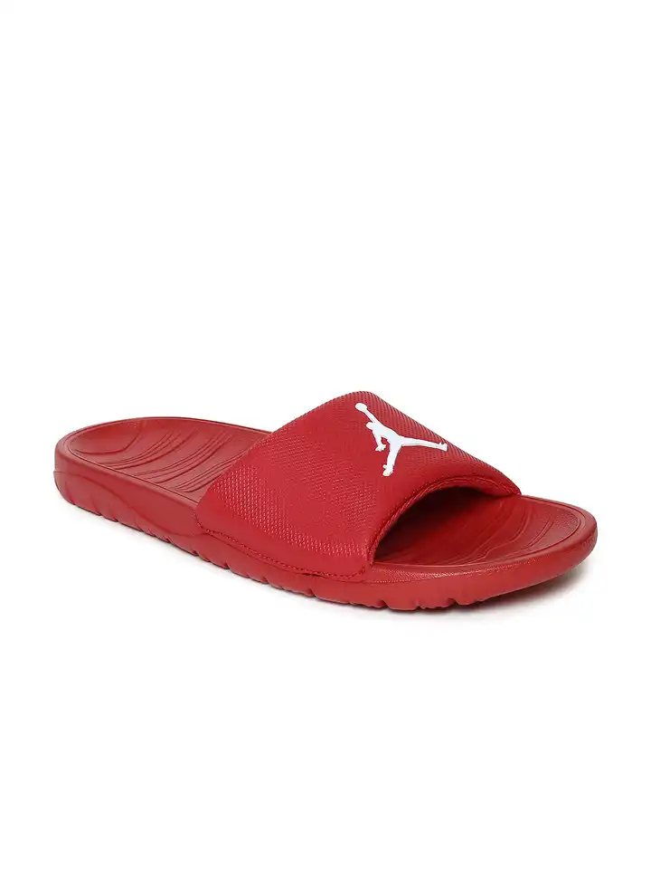 red jordan break slide