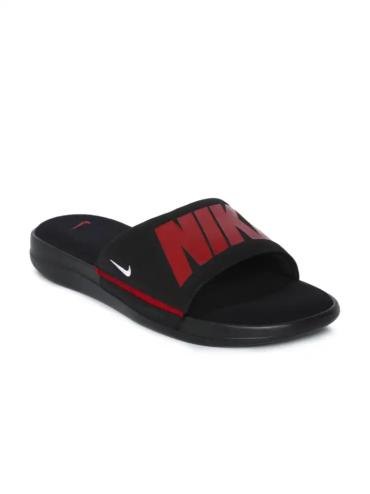 nike ultra comfort slide red