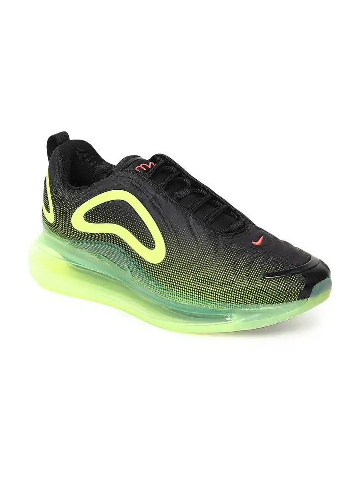 highlight green nike shoes