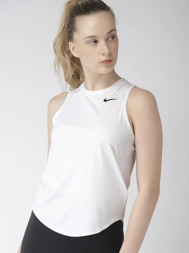 womens white nike tank top