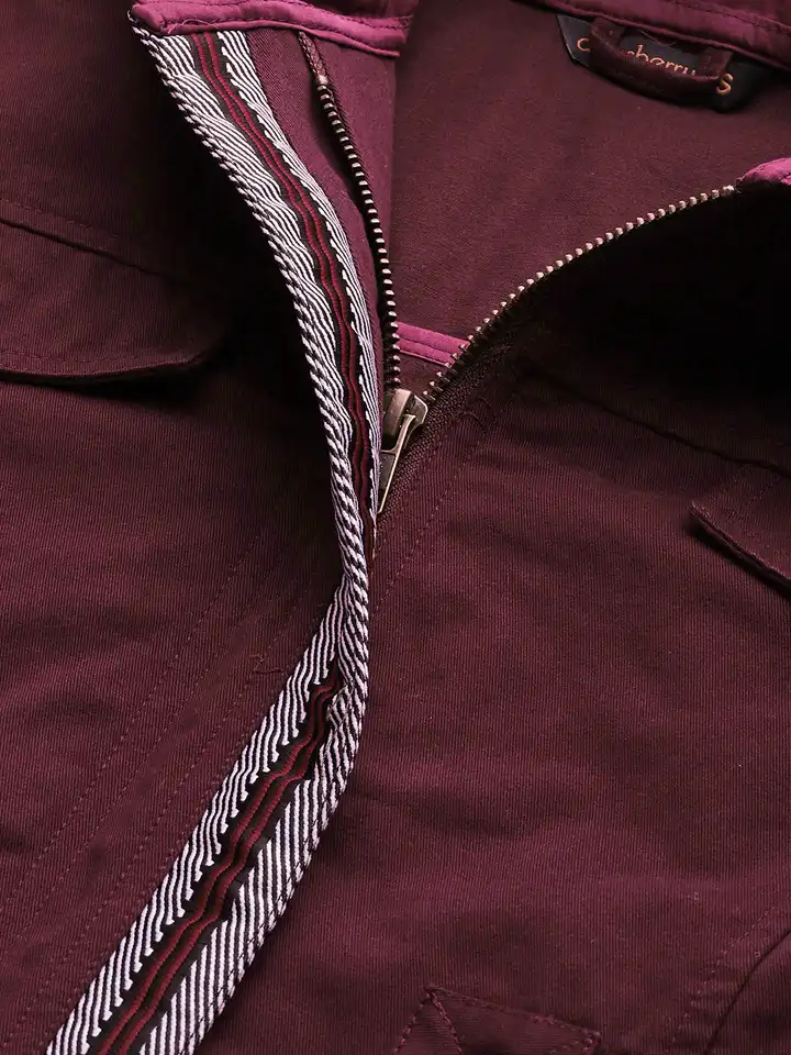 Buy DressBerry Women Burgundy Solid Denim Jacket - Jackets for Women 9400865 | Myntra Buy DressBerry Women Burgundy Solid Denim Jacket - Jackets for Women 9400865 | Myntra
